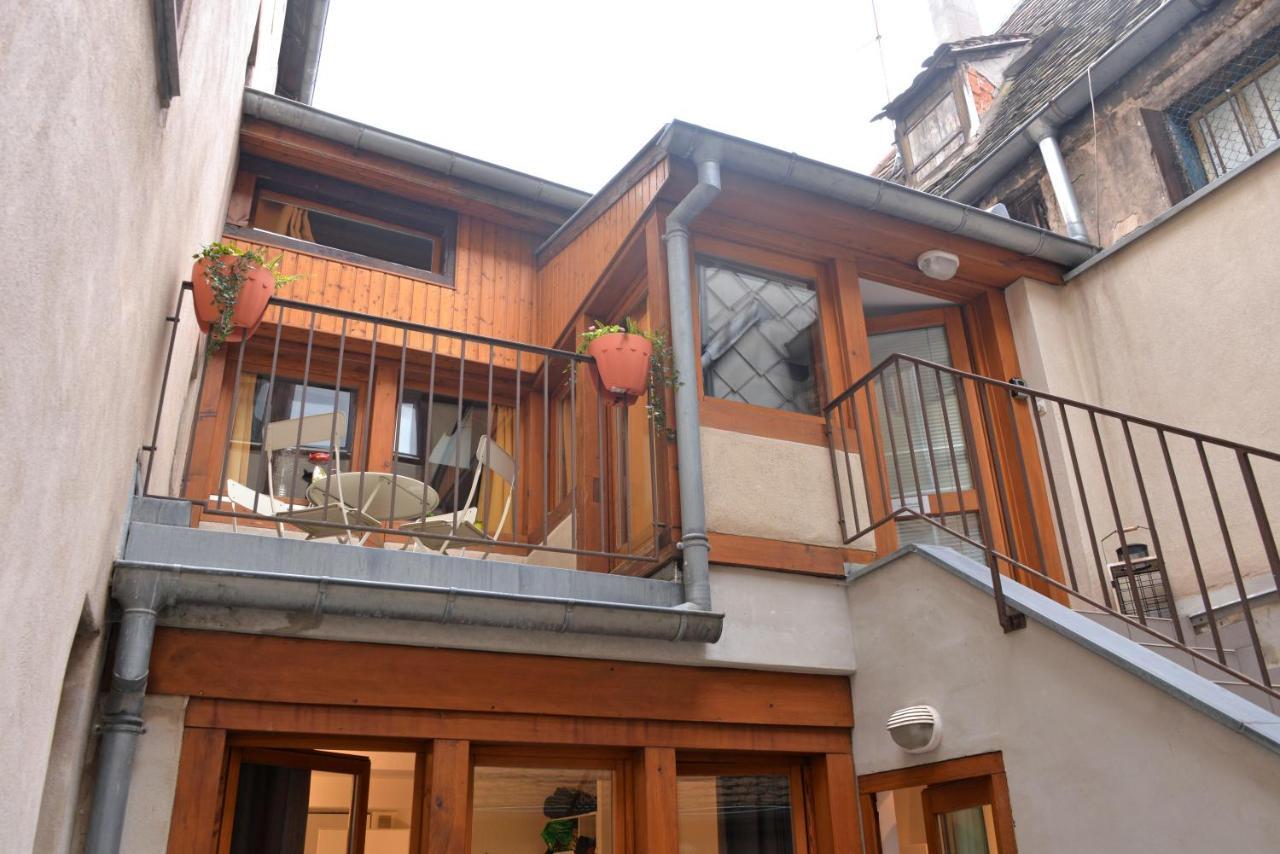 קולמר Appartement La Terrasse Sur Cour מראה חיצוני תמונה
